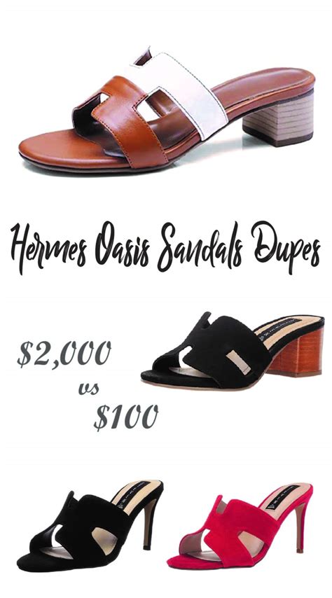 hermes oasis sandals dupe.